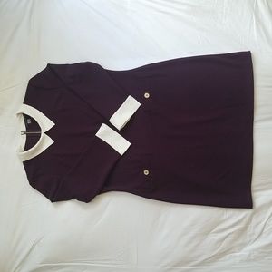 Tommy Hilfiger Womens Dress, Eggplant, Sz:14